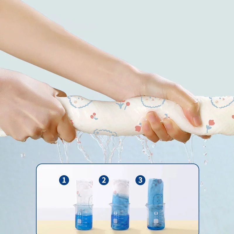 Tymus Eco-Friendly တစ်ခါသုံး betosposable မျက်နှာသုတ်ပဝါ